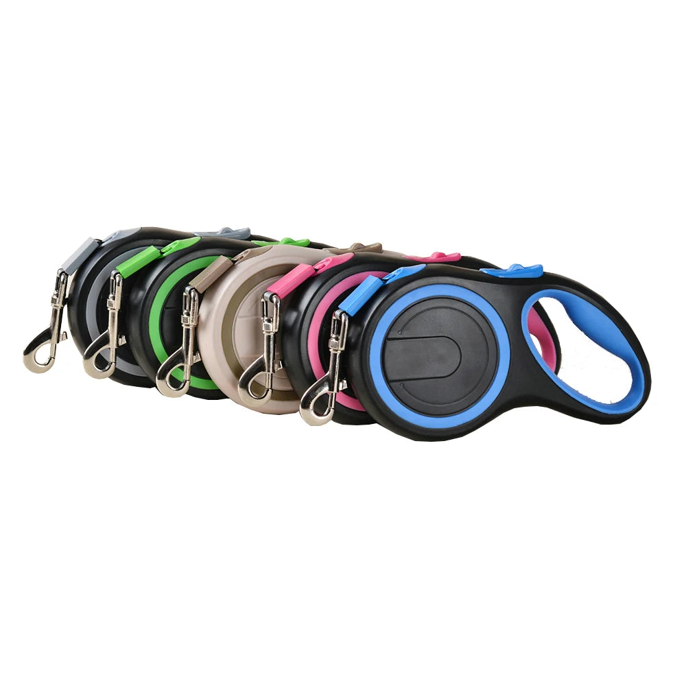 Different colour dog leash retractable rope