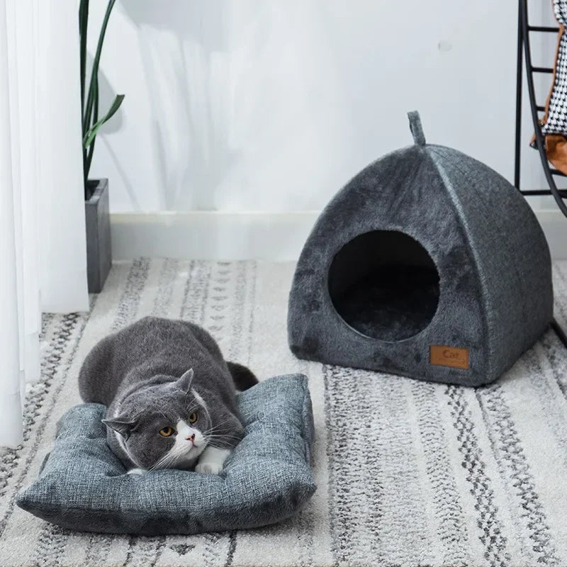 Cat Triangular Nest House