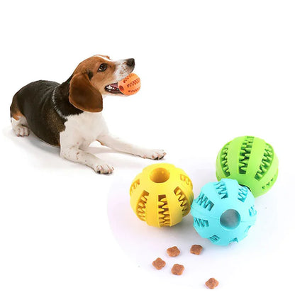 Teething Dog Toys - Tooth Cleaning and Play