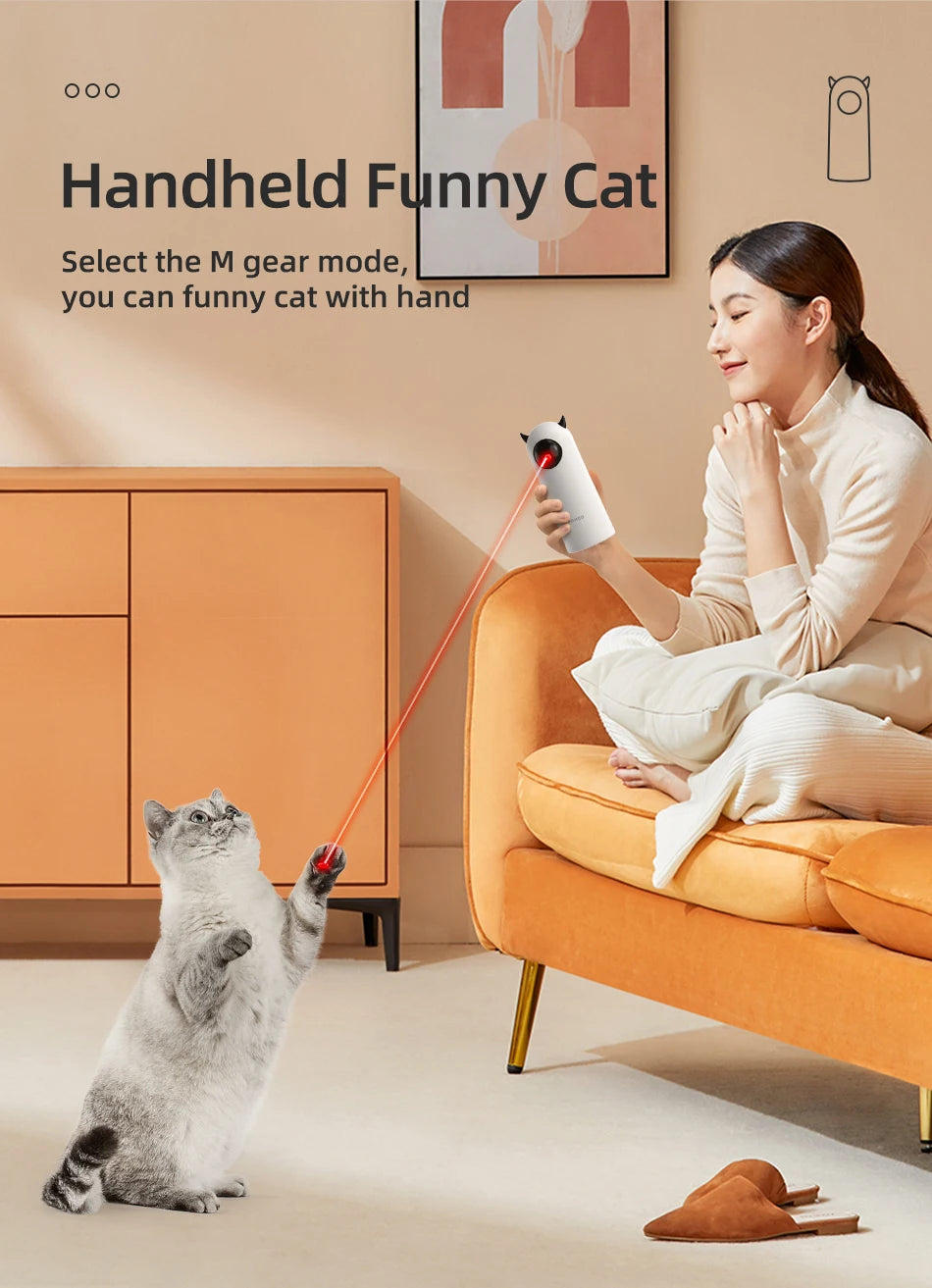 Cat Laser Toy - Smart Teasing Toy