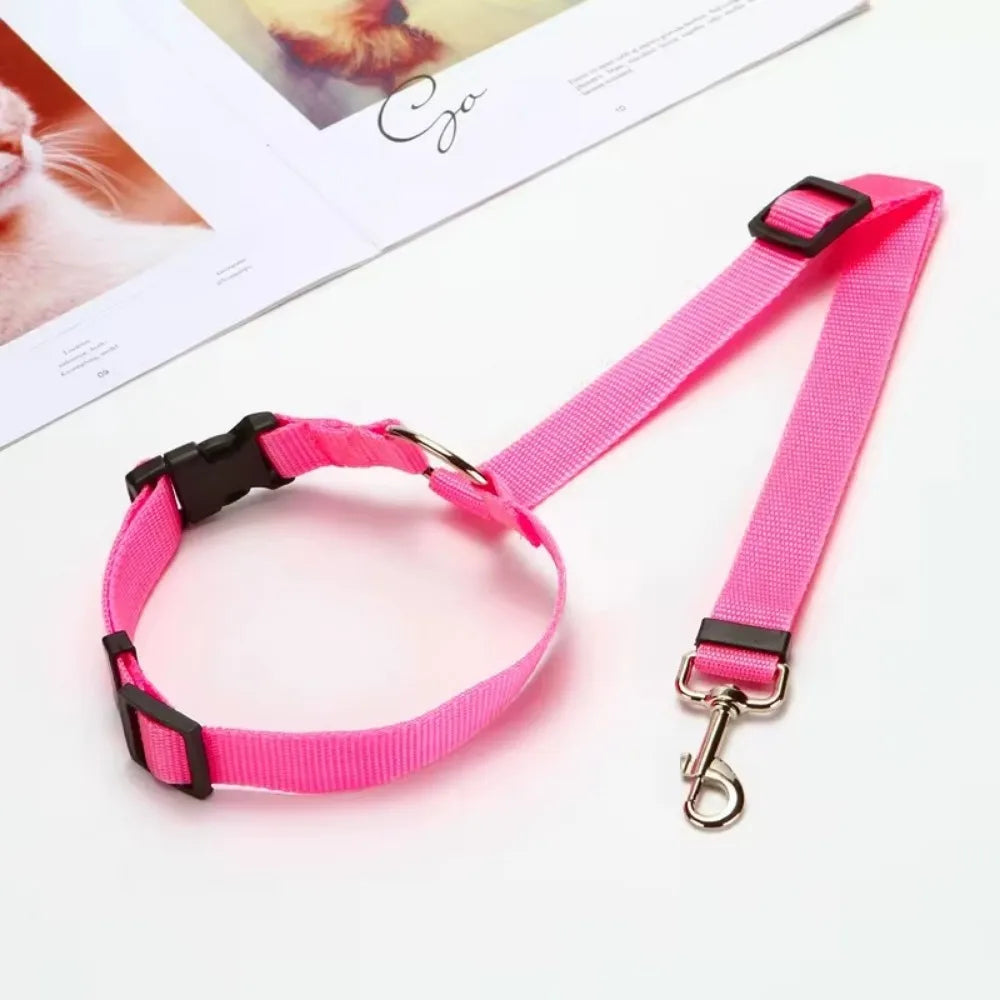 Dog Car Seat Belt and Leash