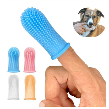 Silicone Pet Finger Toothbrush