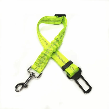 Dog Car Seat Belt with Lead Clip