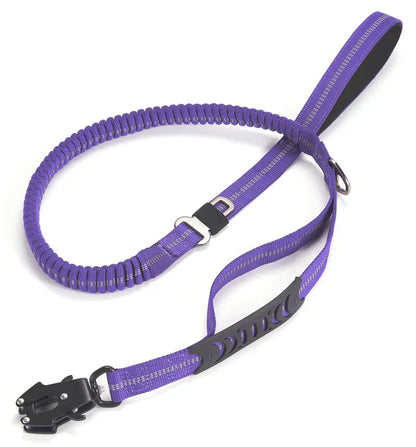 Dog Training Leads and Leashes with Car Seatbelt Attachment