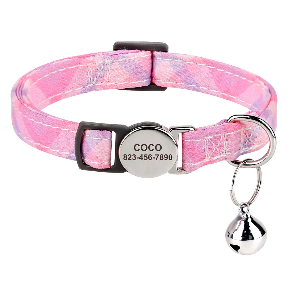 Cat Collar Personalised