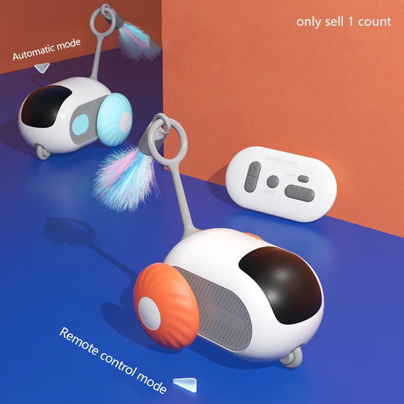 Remote Control Cat Toy - Interactive Sports Car