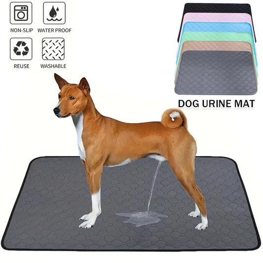 Washable Reusable Four-Layer Waterproof Pet Pee Mat