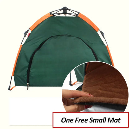 Dog Tent Bed Portable Automatic Folding