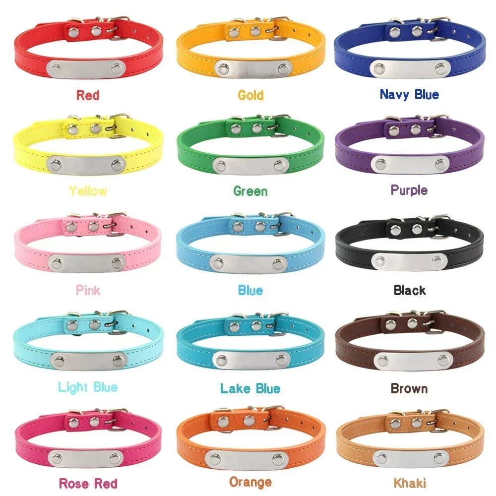 Cat and Dog Collar With Name