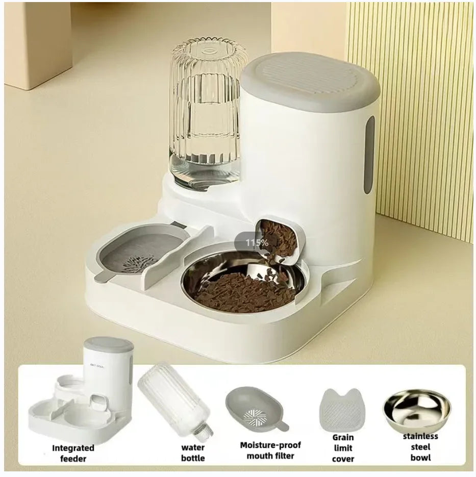 Automatic Feeder and Drinker Bowl