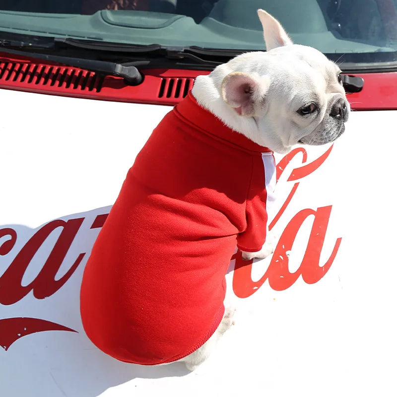 Winter Baseball Dog Jacket