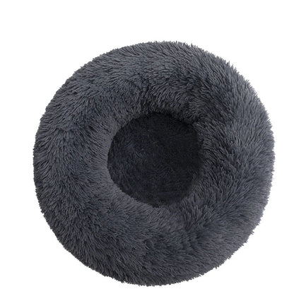 Large Dog Beds - Soft Round Plush