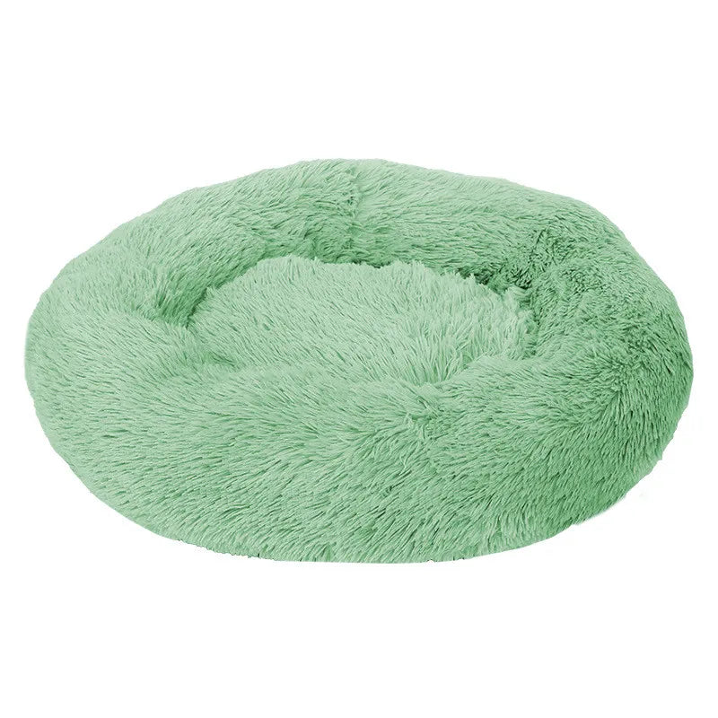 Large Dog Beds - Soft Round Plush