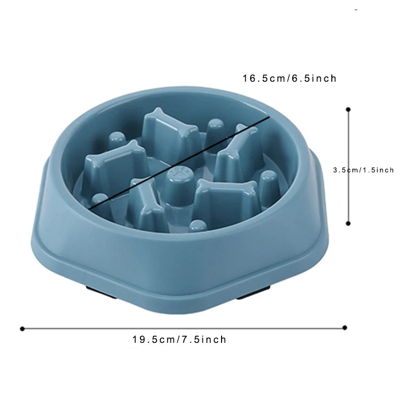 Dog Slow Feeding Bowl for Better Health