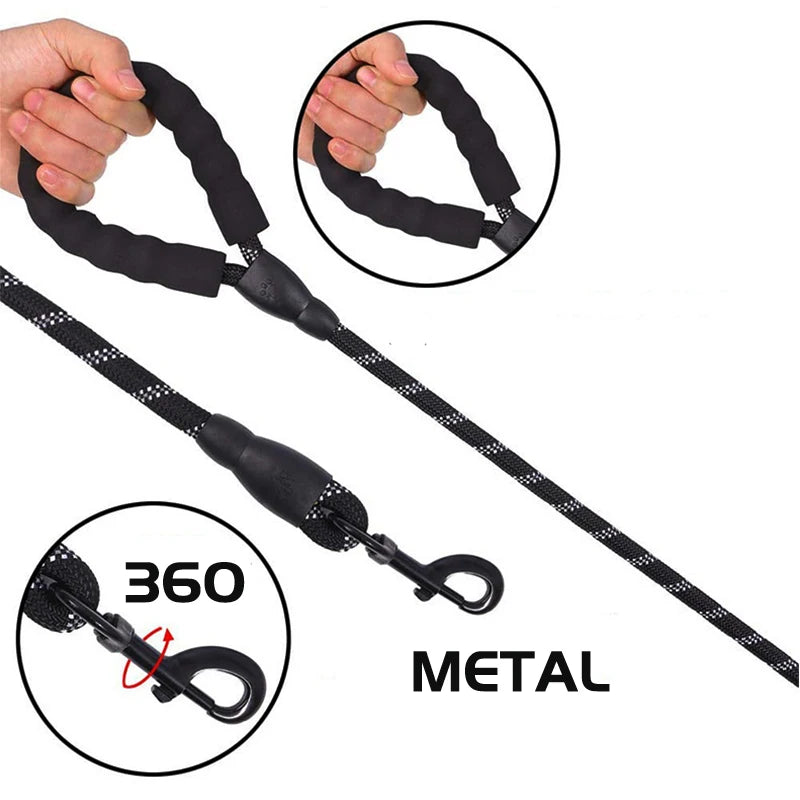 Soft Handle Dog Strong Leash