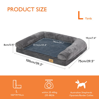 Dog Sofa Bed Extra Large Orthopedic Mattress