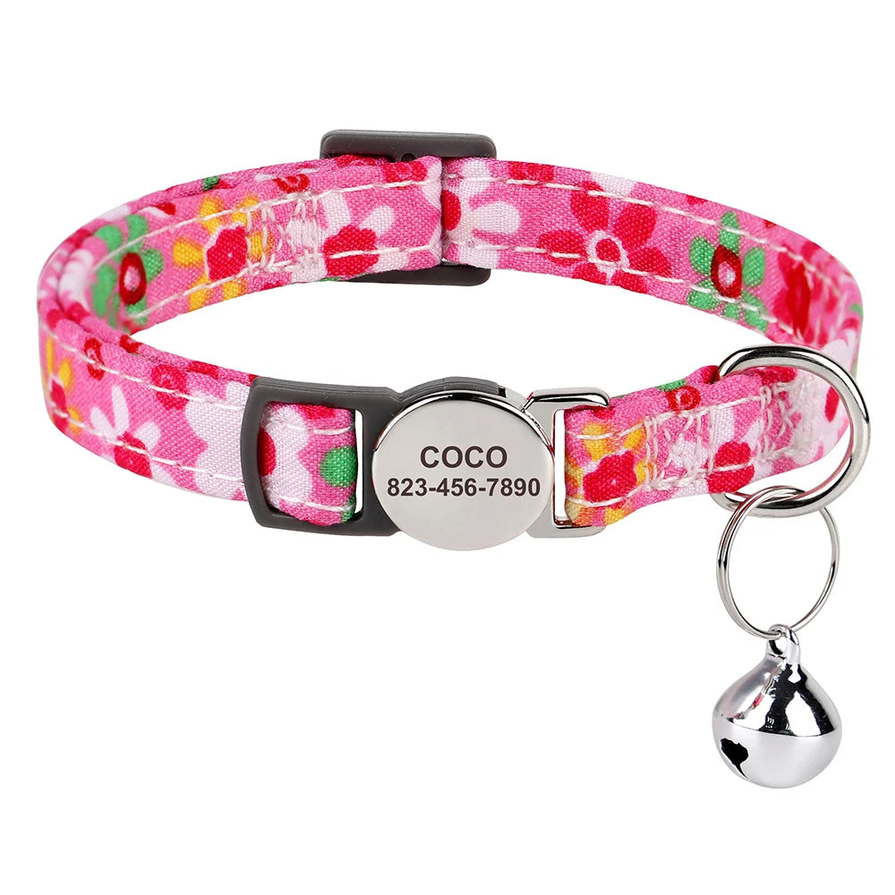 Cat Collar Personalised