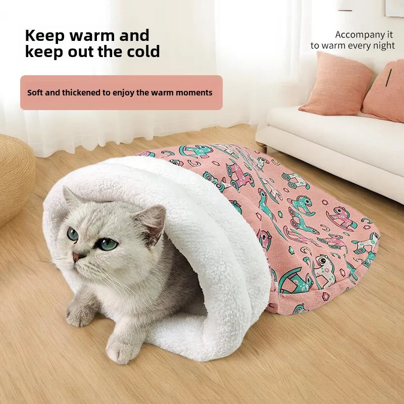 Cat Sleeping Bag Soft Warm for Small Cat