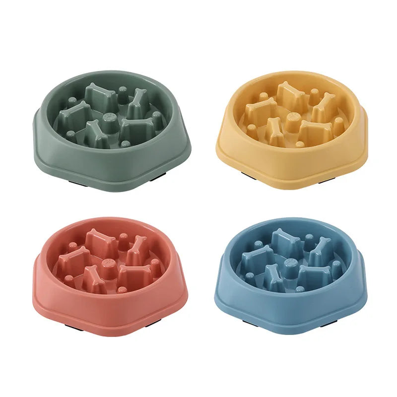 Non-Slip Slow Feeder Bowl for Dogs