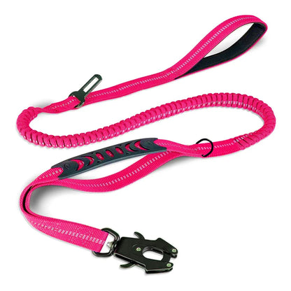 Dog Training Leads and Leashes with Car Seatbelt Attachment