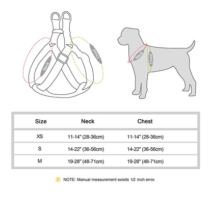 Personalized Dog Harness Soft Nylon