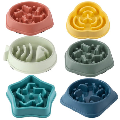 Non-Slip Slow Feeder Bowl for Dogs