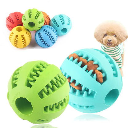 Teething Dog Toys - Tooth Cleaning and Play