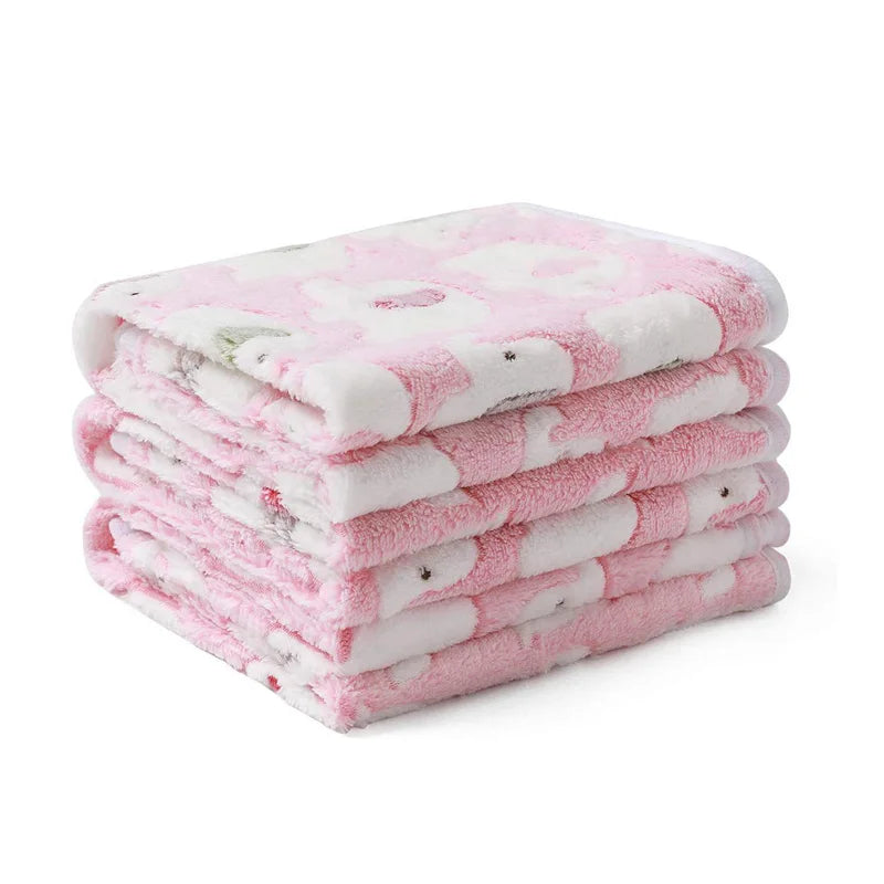 Dog Blanket for Couch Soft Fluffy for Cats and Dogs