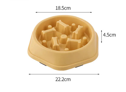 Non-Slip Slow Feeder Bowl for Dogs