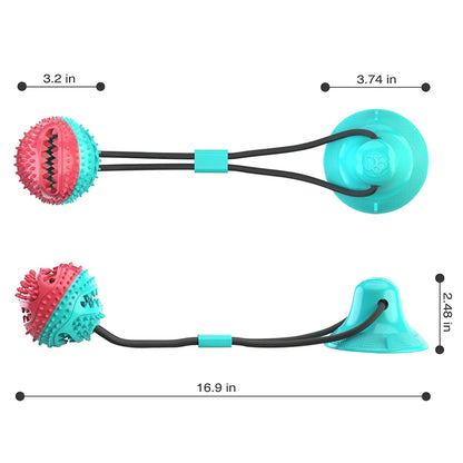 Dog Enrichment Toys - Interactive Chewing and Teeth Cleaning