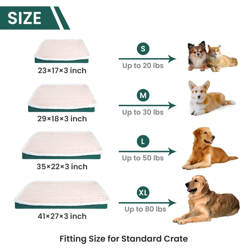 Memory Foam Orthopedic Mattress for Large Dog