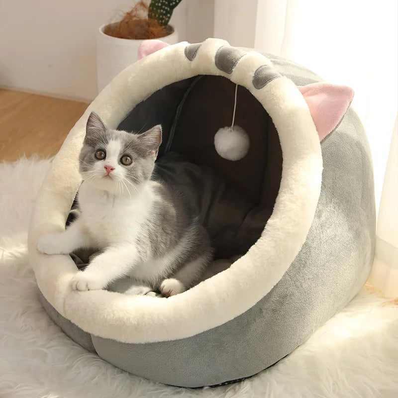 Cat and Puppy Tent Cave Bed