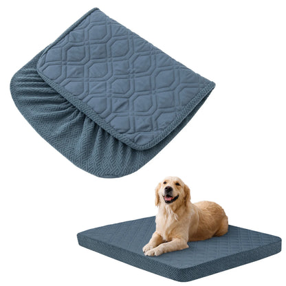 Waterproof Washable Dog Bed Covers Quilted