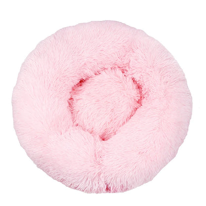 Large Dog Beds - Soft Round Plush