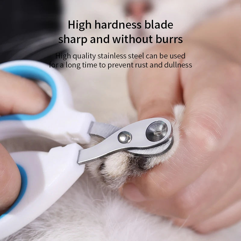 Stainless Steel Nail Clippers for Small Cats and Dogs