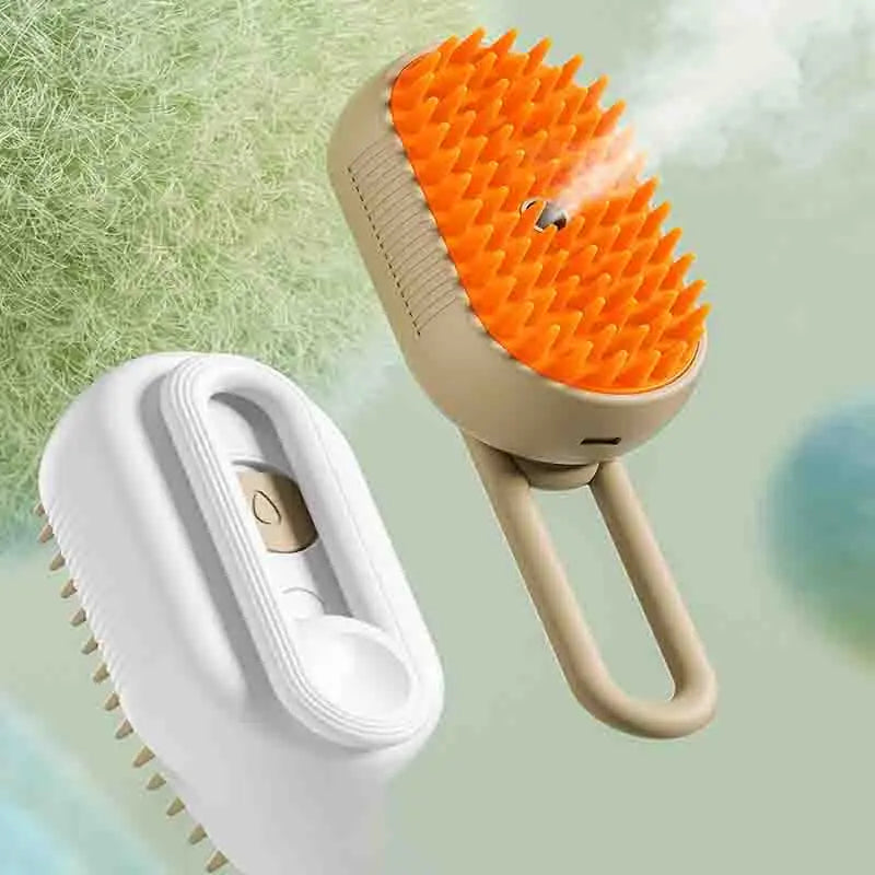 Steam Spray Pet Massage Brush