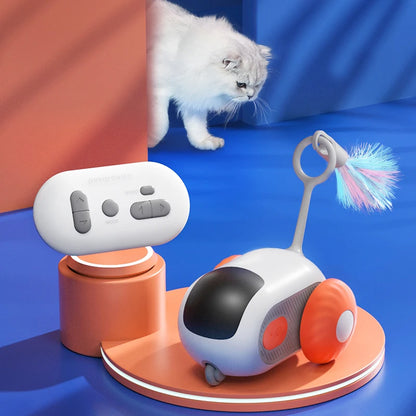 Remote Control Cat Toy - Interactive Sports Car