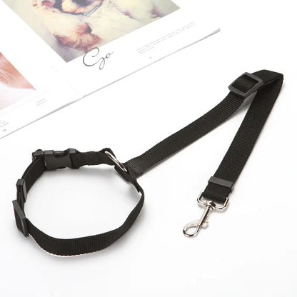 Dog Car Seat Belt and Leash