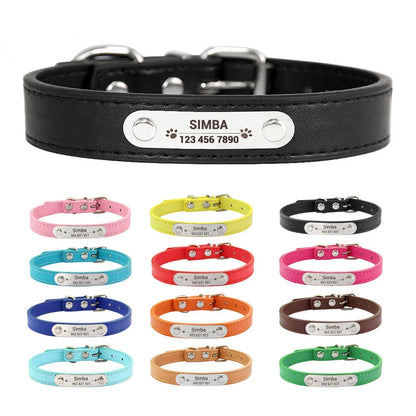 Cat and Dog Collar With Name