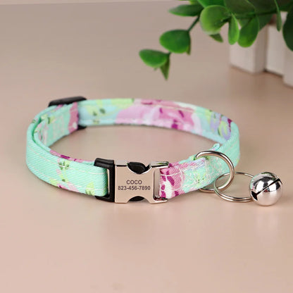 Cat Collar Personalised