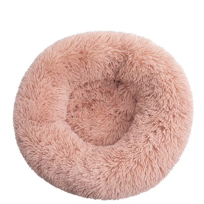 Large Dog Beds - Soft Round Plush