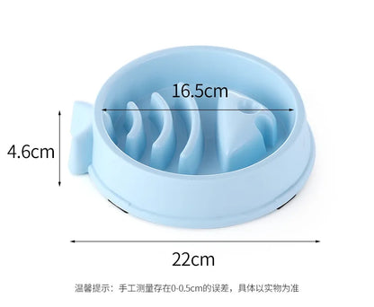 Non-Slip Slow Feeder Bowl for Dogs