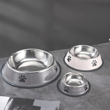 Stainless Steel Feeding Bowl for Cats and Dogs