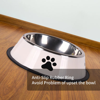 Stainless Steel Feeding Bowl for Cats and Dogs