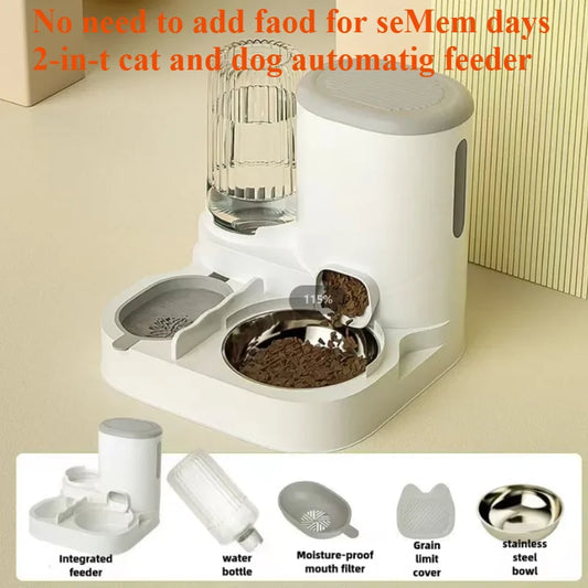 Automatic Feeder and Drinker Bowl