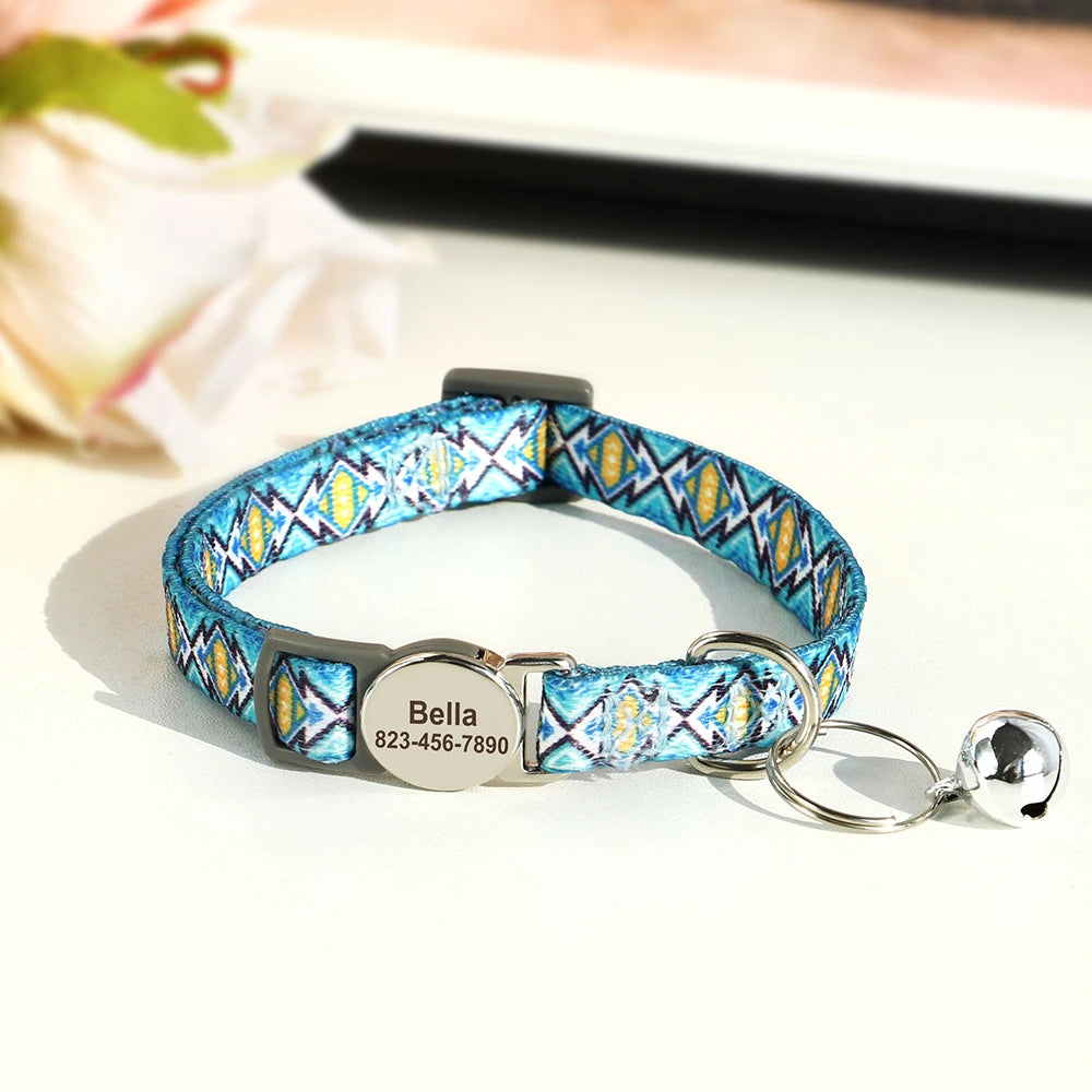 Cat Collar Personalised