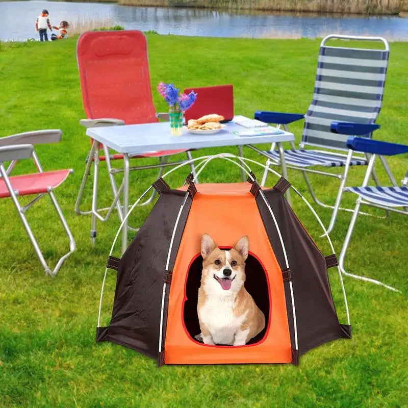 Tent For Small Dogs Polyester Dog Camping Tent