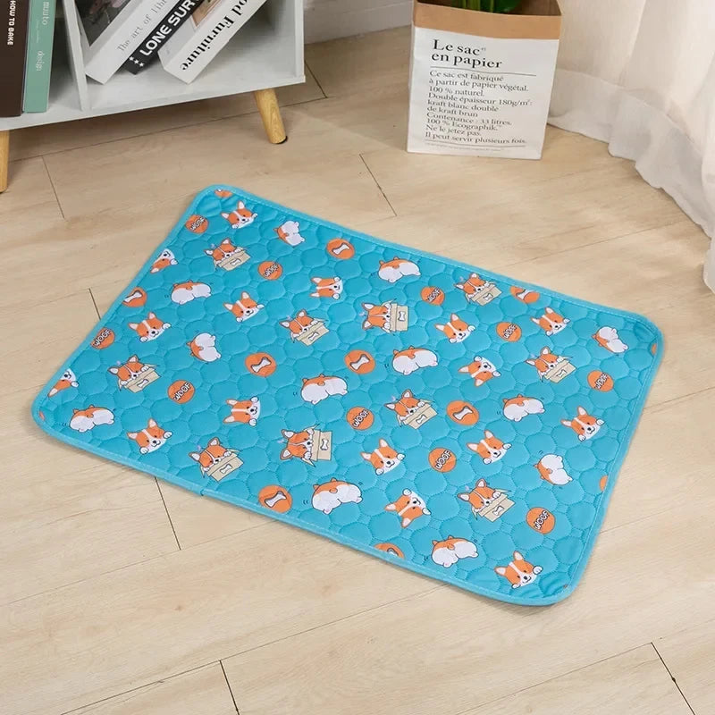 Washable Reusable Four-Layer Waterproof Pet Pee Mat