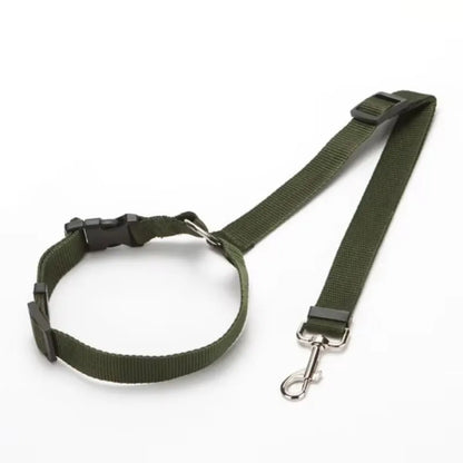 Dog Car Seat Belt and Leash