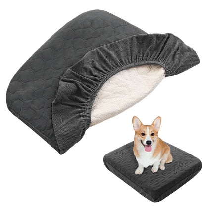 Dog Bed Quilted Cover Washable Waterproof